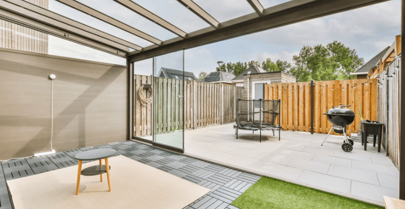 Glass Outdoor Room